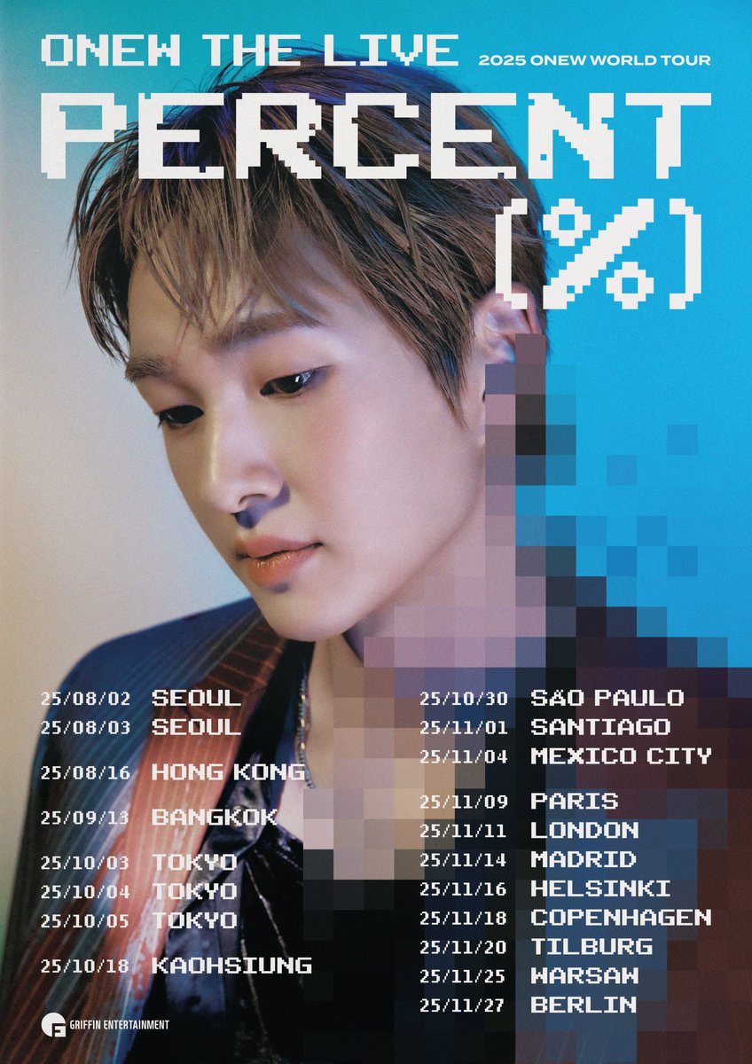 [CONCERT] 

<a href="/ONEW_GRIFFIN/">ONEW</a> sera de passage par Paris à l'occasion de sa tournée mondiale 'ONEW THE LIVE : PERCENT'

Il posera ses valises à la capitale le 09 novembre ✨

📍Plus d'infos sur les places et les ventes prochainement !

Serez vous au rendez-vous ?