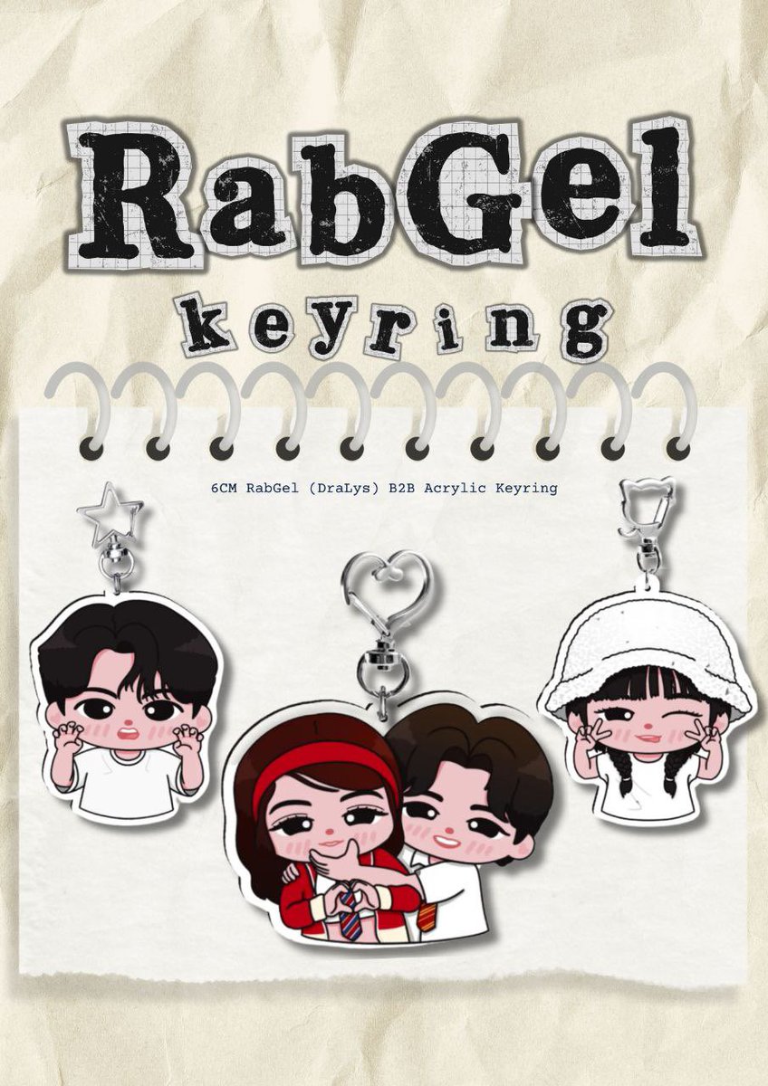 jjmkives's tweet photo. แฐ.แ #Rabin & #Angela Keyring Pre-order
โ Pre-Order Period: June 28 - July 6, 2025
โ Price starts at 90php-120php
for more info, click here: https://t.co/gG4CBInmyP https://t.co/HF6rfet6rC