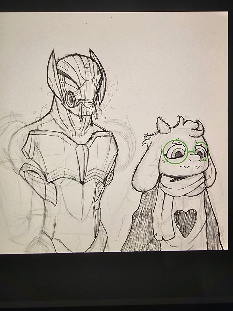 WIP #MarvelRivals #DELTARUNE #fanart