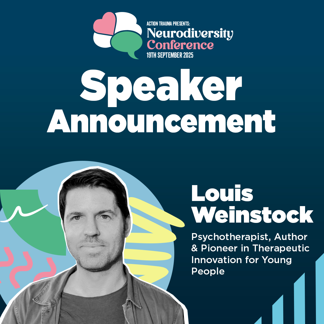 📣We’re delighted to welcome Louis Weinstock to the Neurodiversity Conference 2025!📣

📍Crowne Plaza Hotel, Belfast
⏲️September 19, 2025
🏷️Tickets now available: actiontrauma.com/neurodiversity…