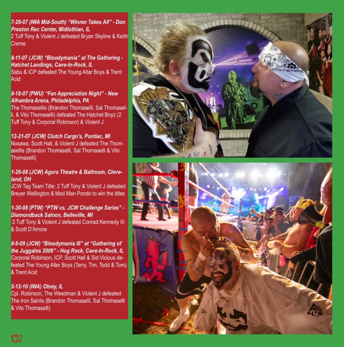Sean Oliver (@kayfabesean) on Twitter photo Coming in August....ICP: UNACCEPTED, VOL. I-THE WRESTLING...get the whole story of J & Shaggy's time in wrestling in this glossy, full color coffee table book! Relive the journey from their Detroit backyards 2 the rings of WWE, WCW, TNA, ECW plus the explosion of JCW! <a href="/icp/">Insane Clown Posse</a> Coming in August....ICP: UNACCEPTED, VOL. I-THE WRESTLING...get the whole story of J & Shaggy's time in wrestling in this glossy, full color coffee table book! Relive the journey from their Detroit backyards 2 the rings of WWE, WCW, TNA, ECW plus the explosion of JCW! <a href="/icp/">Insane Clown Posse</a>