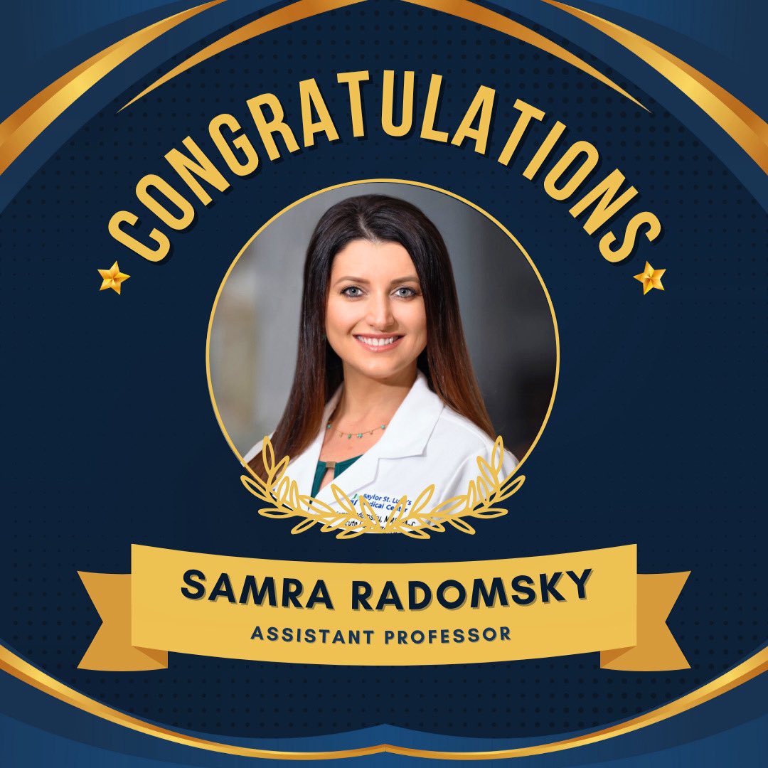 BCM Surgery Advanced Practice Providers (@bcmsurgapp) on Twitter photo Congratulations to Samra on her promotion to Assistant Professor! Incredible work on the Acute Care Surgery service at Baylor St. Luke’s Medical Center 💥<a href="/BCM_Surgery/">BCM_Surgery</a> Congratulations to Samra on her promotion to Assistant Professor! Incredible work on the Acute Care Surgery service at Baylor St. Luke’s Medical Center 💥<a href="/BCM_Surgery/">BCM_Surgery</a>