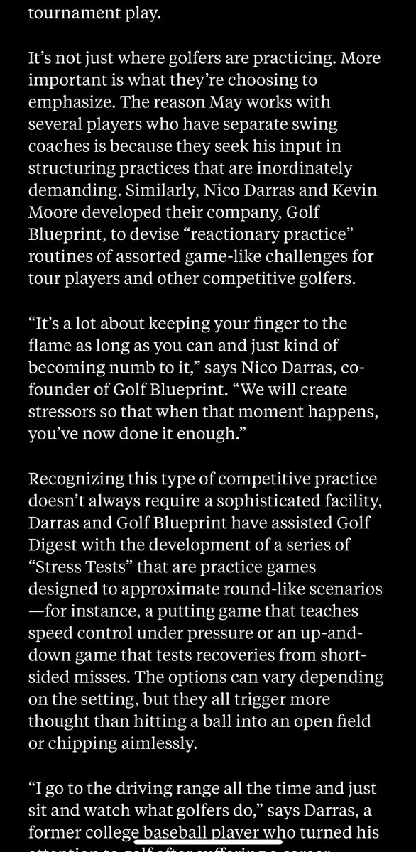 kevcmoore's tweet photo. Make sure you check out the new @GolfDigest for some @Golf_Blueprint coverage! https://t.co/DxgFTmIZVw