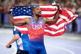 ShaCarri_HIVE's tweet photo. So can someone explain how the 1st American 100m Olympic Champion in 20 years isnโt running at the biggest Track meet hosted in America? @nikepreclassic #preclassic50 https://t.co/zirJziq9BS