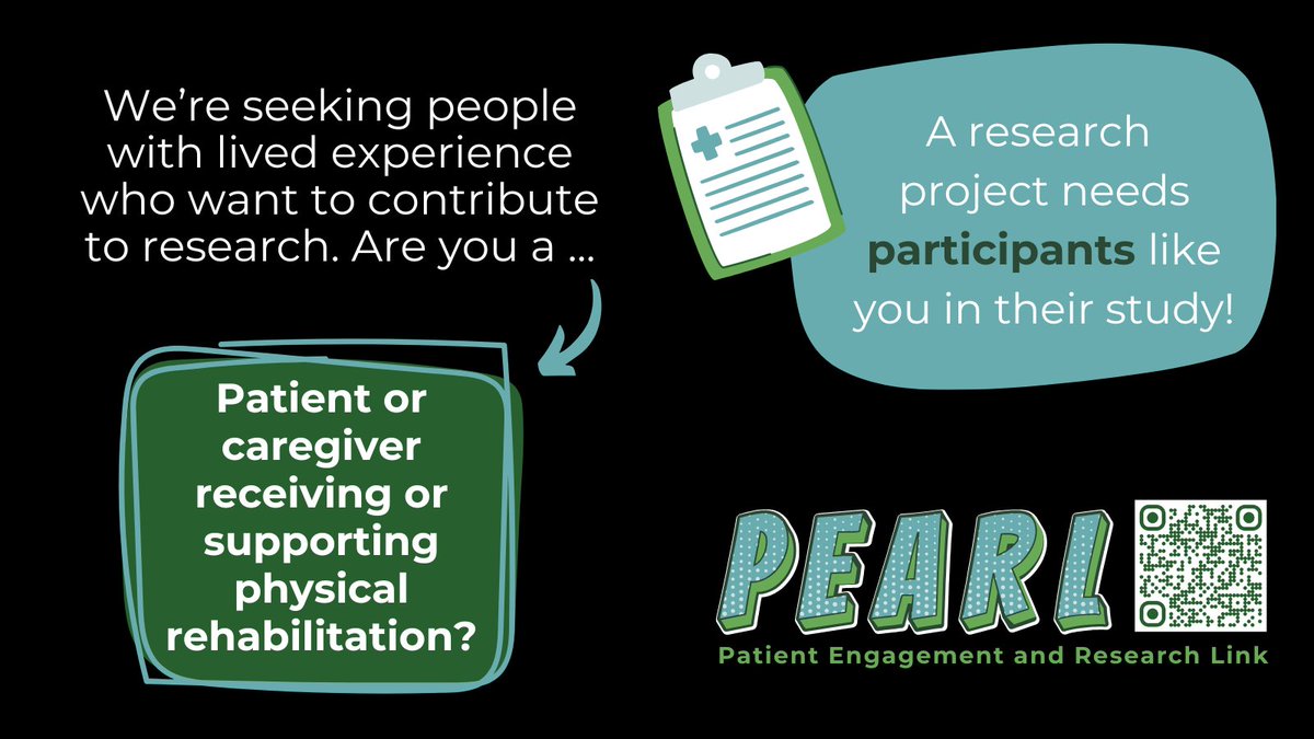 SCPOR_SK's tweet image. Health researchers need you! Are you a patient or caregiver receiving or supporting physical rehabilitation? Visit saskhealthauthority.ca/careers-volunt… to learn more! Find this and other opportunities to make a difference through health research at scpor.ca/pearl.