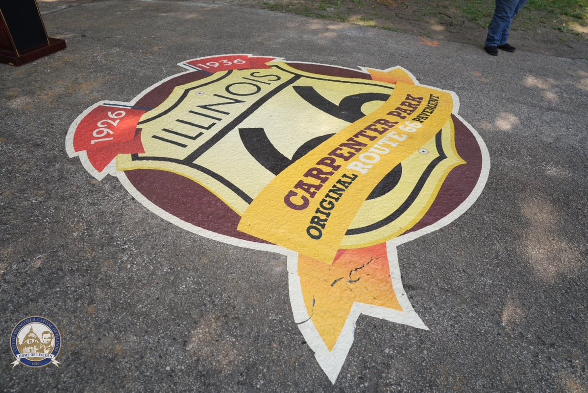 🚧✂️ Exciting news! A historic segment of Route 66 has reopened in Springfield! 

📍 Carpenter Park Trail  
📅 Open now for all to enjoy! 

#Route66 #SpringfieldIL #HistoryRevived #CarpenterPark #OnlyInSpringfield #ExploreLocal #VisitSpringfield