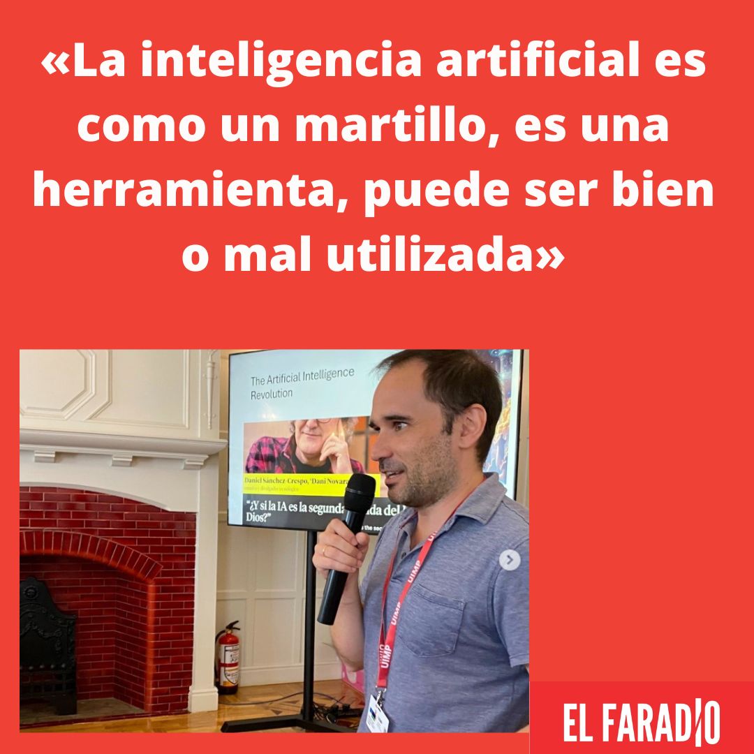 «La inteligencia artificial es como un martillo, es una herramienta, puede ser bien o mal utilizada». Entrevista con <a href="/DGarciaSaiz/">Diego García Saiz</a> , que codirige uno de los Cursos de Verano de <a href="/unican/">Universidad de Cantabria</a> , en el que se hablará sobre la #IA y sus implicaciones
elfaradio.com/2025/07/02/la-…
#UC #Iniciativa
