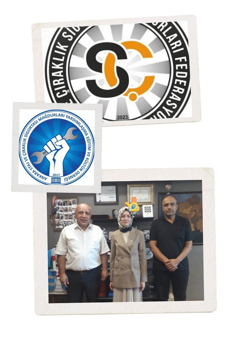 STAJ VE ÇIRAKLIK SİGORTASI MAĞDURLARI FEDERASYONU (@cirakstajfed) on Twitter photo Staj ve Çıraklık Sigortası Mağdurları Federasyonu olarak;
<a href="/ZehraNurAydemr/">Zehranur Aydemir</a>
<a href="/RTErdogan/">Recep Tayyip Erdoğan</a>
<a href="/RTEdijital/">Erdoğan Dijital Medya</a>
<a href="/RTECanli/">HAYRAN RTECANLI</a>
<a href="/Akparti/">AK Parti</a>
<a href="/AkpartiAnkara/">AK Parti Ankara</a>
<a href="/ANKSTAJCIRAK/">ANKARA STAJ ÇIRAKLIK DERNEĞİ</a>
Ankara Staj ve Çıraklık Derneği yönetimi ile birlikte,
AK Parti Ankara Milletvekilimiz Sayın Zehranur Aydemir hanımefendi ile Staj ve Çıraklık Sigortası Mağdurları Federasyonu olarak;
<a href="/ZehraNurAydemr/">Zehranur Aydemir</a>
<a href="/RTErdogan/">Recep Tayyip Erdoğan</a>
<a href="/RTEdijital/">Erdoğan Dijital Medya</a>
<a href="/RTECanli/">HAYRAN RTECANLI</a>
<a href="/Akparti/">AK Parti</a>
<a href="/AkpartiAnkara/">AK Parti Ankara</a>
<a href="/ANKSTAJCIRAK/">ANKARA STAJ ÇIRAKLIK DERNEĞİ</a>
Ankara Staj ve Çıraklık Derneği yönetimi ile birlikte,
AK Parti Ankara Milletvekilimiz Sayın Zehranur Aydemir hanımefendi ile