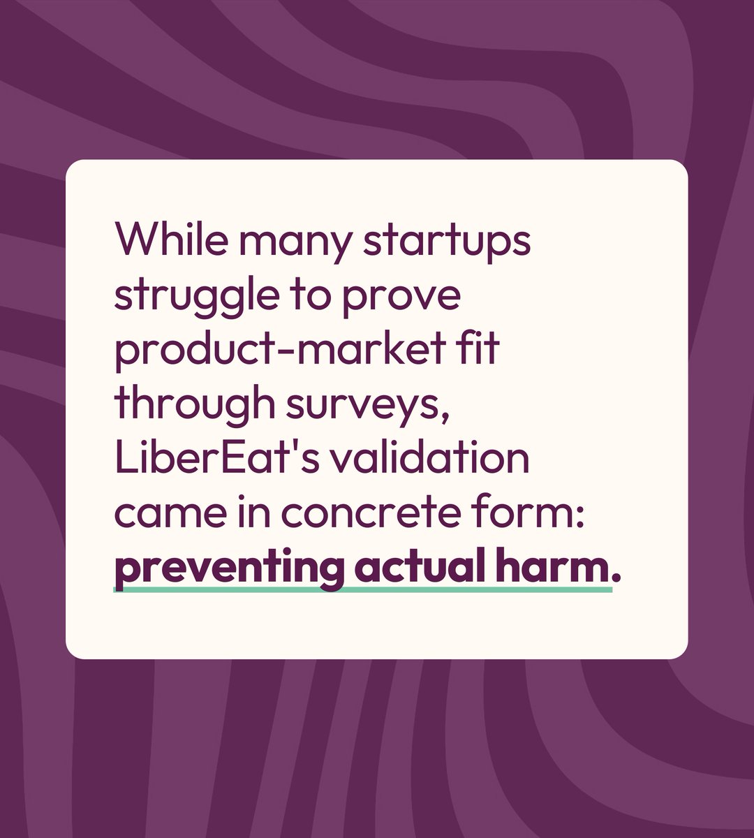 tech_scaler's tweet image. Most startups chase product-market fit. LiberEat | B Corp™ uncovered industry-scale impact by staying close to the problem.
What began as a consumer allergy app evolved into critical safety infrastructure used by global food brands.
The pivot?
They stopped trying to fix bad…