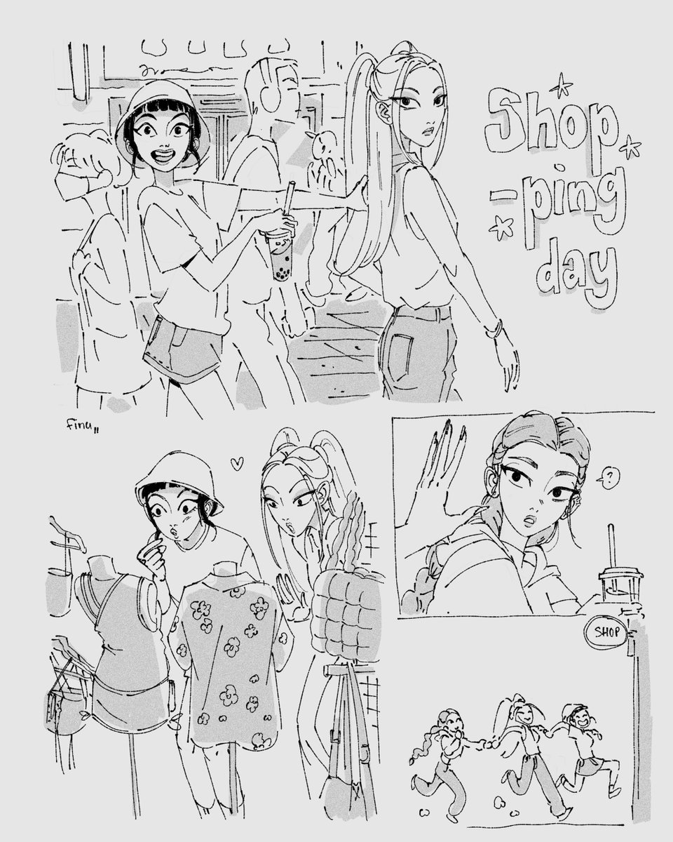 finnegvn's tweet photo. (1/2) shopping #KPOPDEMONHUNTERS #zoemira #rujinu https://t.co/pS7dvE9V7B