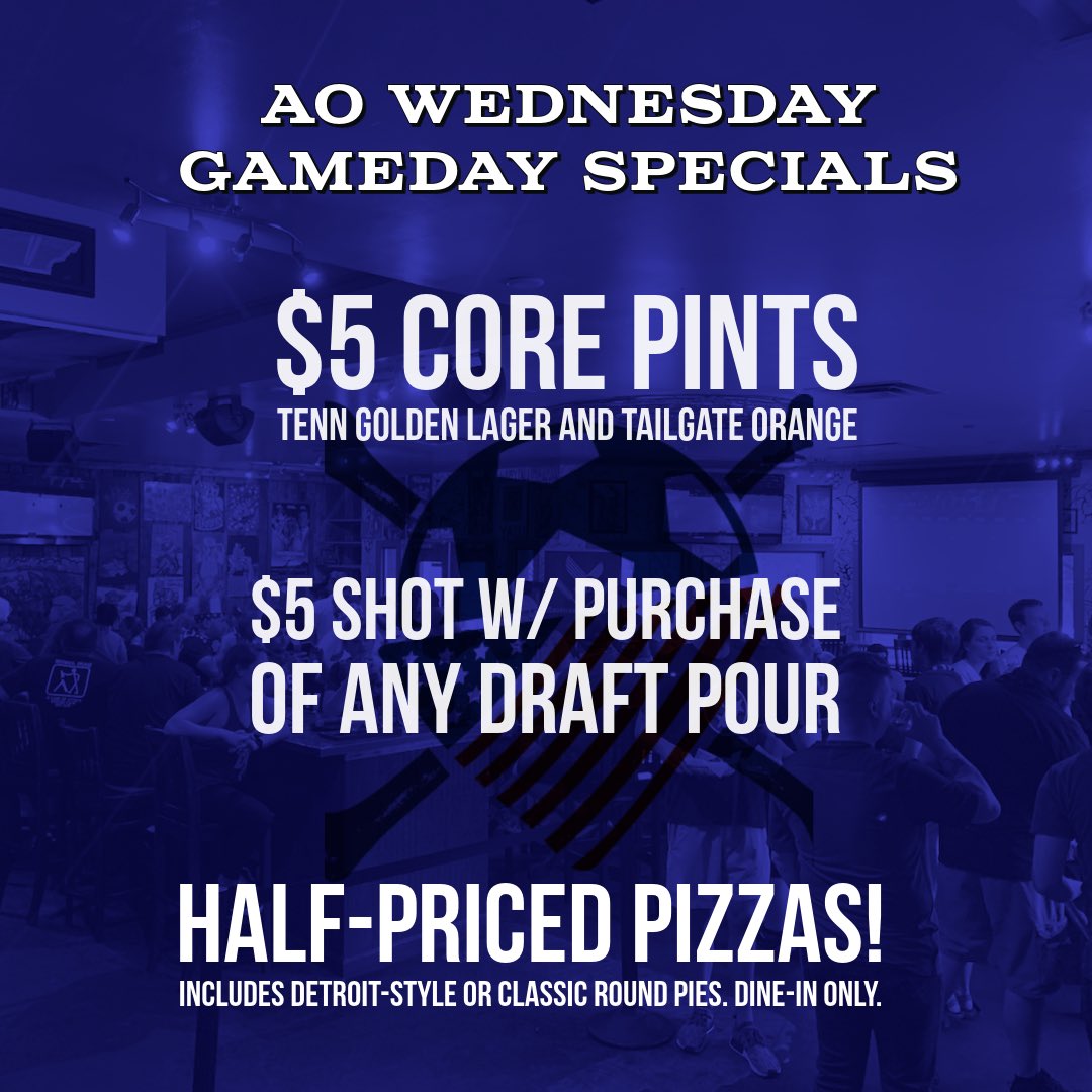 It’s #GAMEDAY! 

Join us at <a href="/TGBMusicRow/">TailGateBeerMusicRow</a> tonight for another l double header! 
USMNT kick off  is 6pm.
USWNT kick off at 6:30pm. 

We hope to see you there!