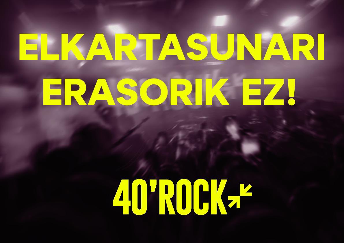 ADI!🚨40’ ROCK-EKO MATERIALA LAPURTU DIGUTE! Jaialdia aurrera eramateko ezinbestekoa den materiala lapurtu digute asteon, 10.000€tik gorako gastu bat egitera behartuz.