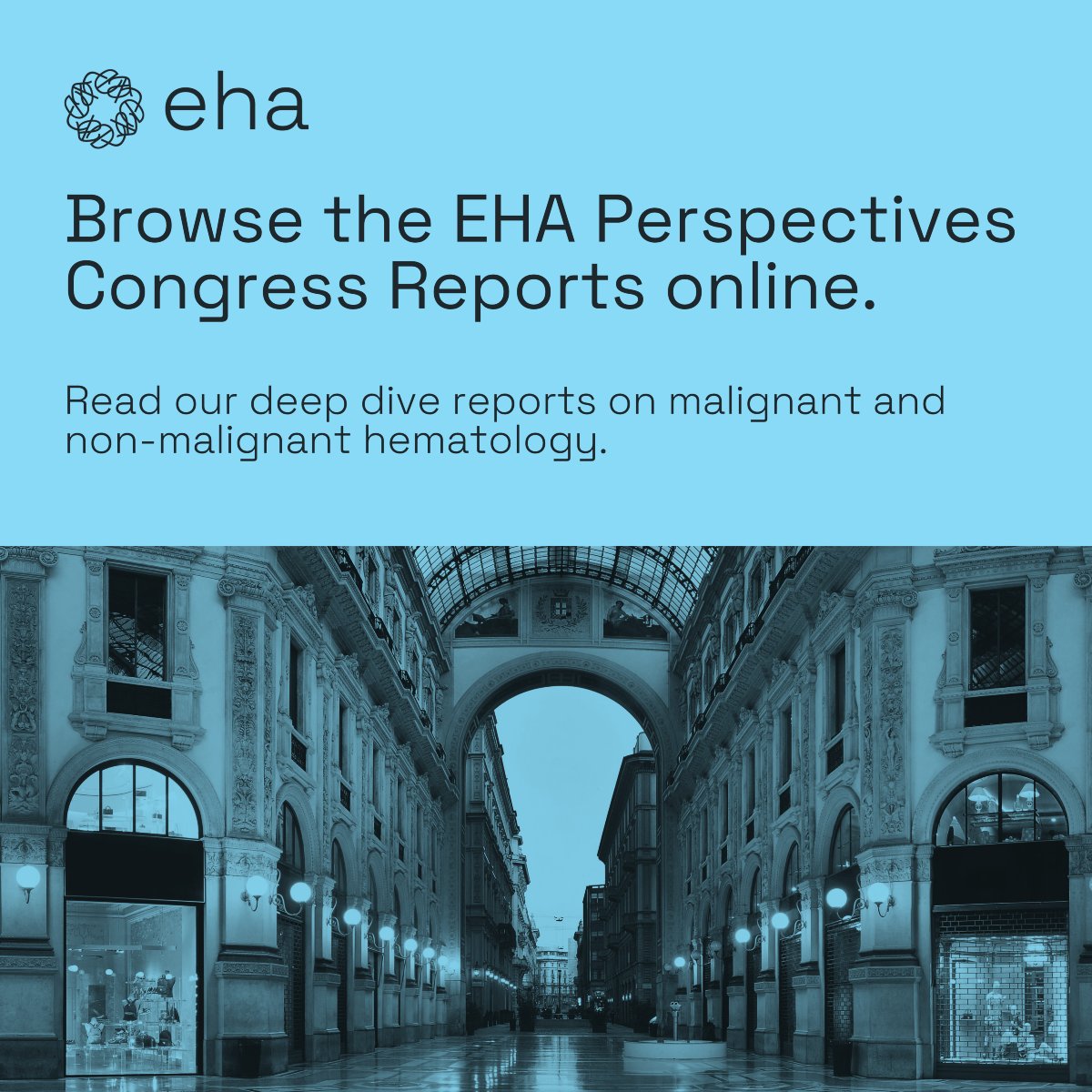 EHA_Hematology's tweet image. The EHA Perspectives Congress Reports are now available! 

Capturing the most important scientific developments and clinical insights presented during #EHA2025 in Milan, we are proud to bring you the latest on AI, hemoglobinopathies, and precision medicine in two reports: 
• EHA…