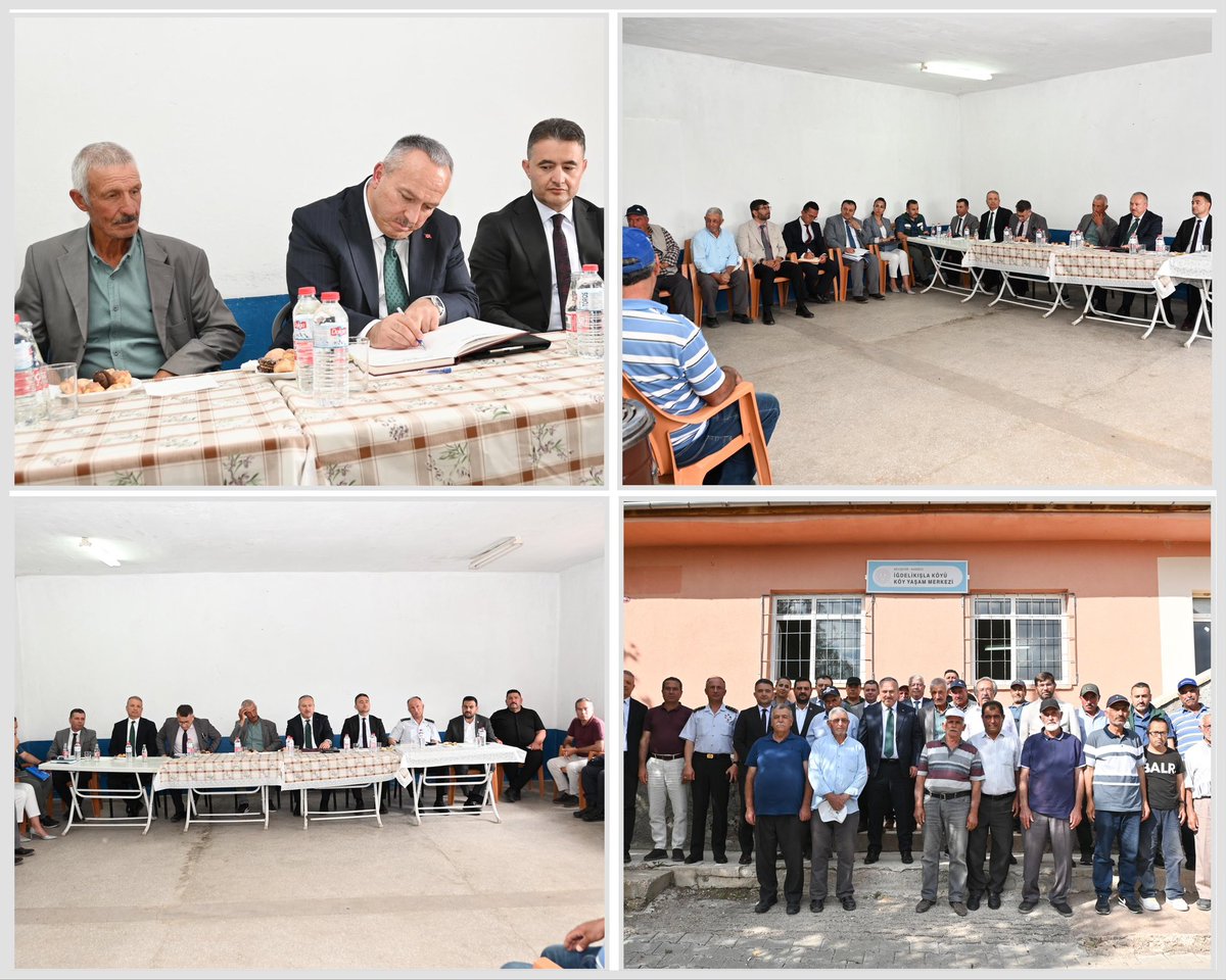 📌 Köylerimizdeyiz.

Valimiz Sn. <a href="/ValiFidan/">Ali Fidan</a>, Avanos ilçemize bağlı;

▶️ Ayhanlar
▶️ Kuyulukışla
▶️ İğdelikışla köylerini ziyaret ederek, vatandaşlarımızla bir araya geldi.

Kamu kurum ve kuruluşlarının yöneticileri ile yerel yönetim temsilcilerinin de katılım sağladığı ziyarette