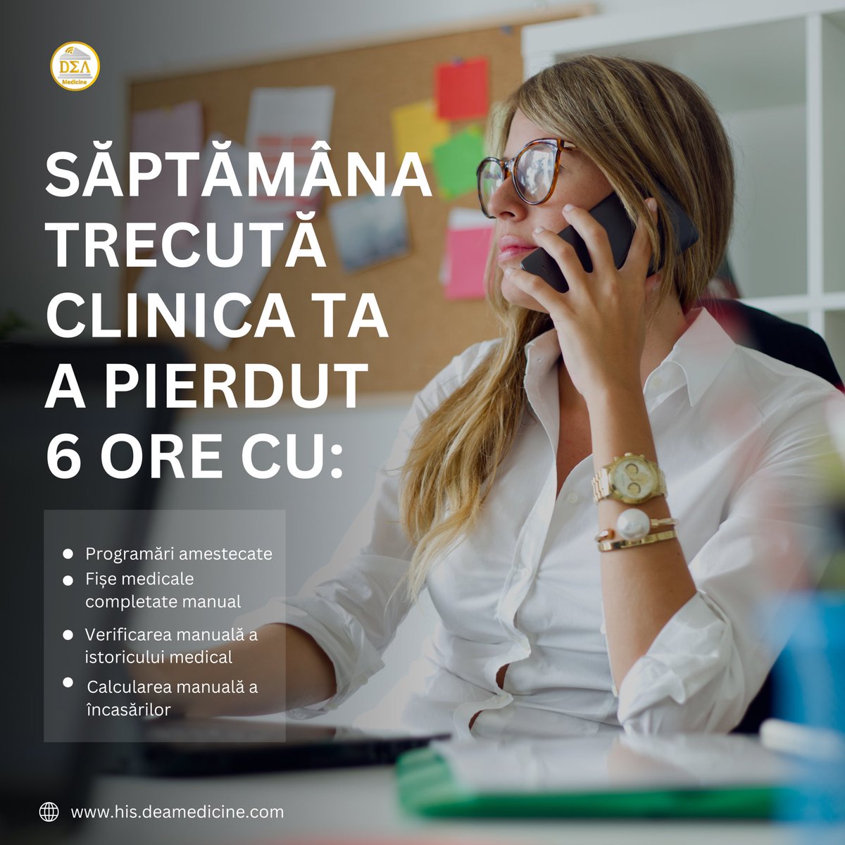 DeaMedicine's tweet photo. 🔁 Săptămâna viitoare poate arăta altfel.
Cu DEA, ai totul într-un singur loc:
✅ programări digitale
✅ fișe electronice la un click distanță.
✅istoric medical digital
Follow pentru soluții care chiar contează în clinicile din România.
#digitalizare #dgitalizareclinica #spital https://t.co/uBCJqEbG5y