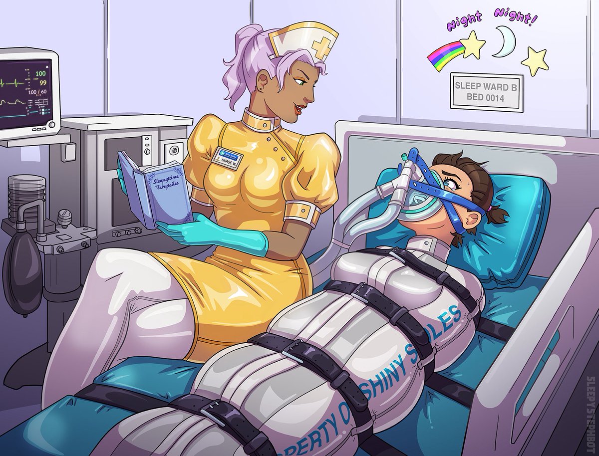 Nurse W tucks in a patient for a long-term nap in the Sleep Ward of Shiny Smiles Asylum. 

Which book would you want her to read for YOUR bedtime~?