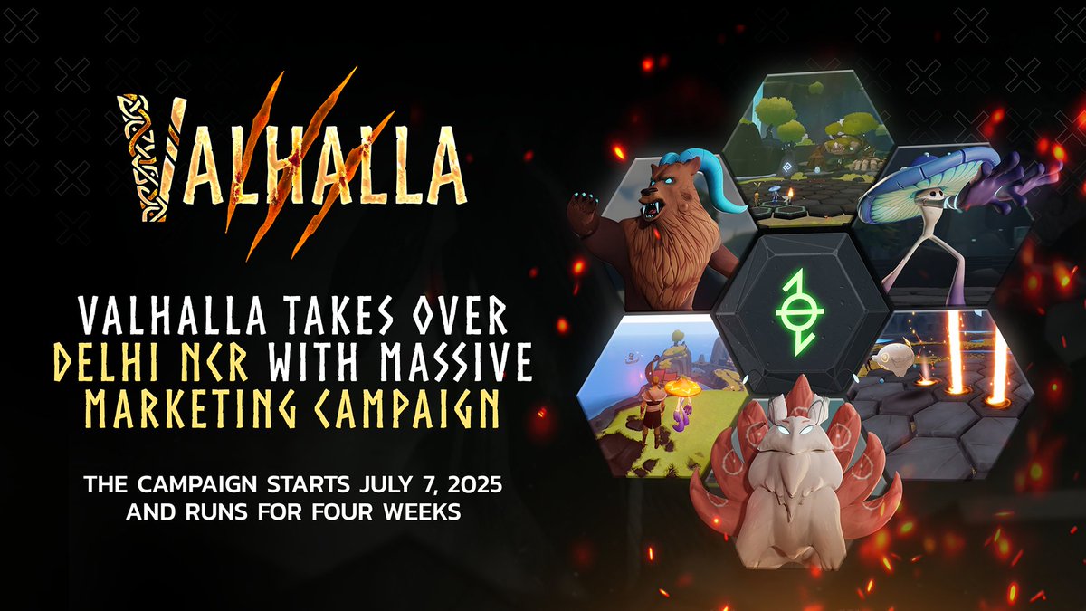 VALHALLA TAKES OVER DELHI NCR WITH MASSIVE MARKETING CAMPAIGN

Floki is bringing its groundbreaking PlayToEarn MMORPG game <a href="/ValhallaP2E/">Valhalla</a> to the heart of India with an explosive marketing campaign across Delhi NCR.

Starting July 7th, 2025, $FLOKI's Valhalla will dominate the