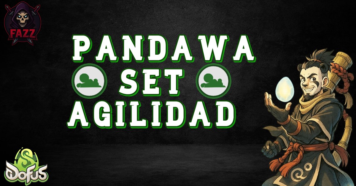 [DOFUS 3] 🍃 PANDAWA - SET AGILIDAD - KOLISEOS 1V1 🍃

▶  youtube.com/watch?v=EfPW1X…