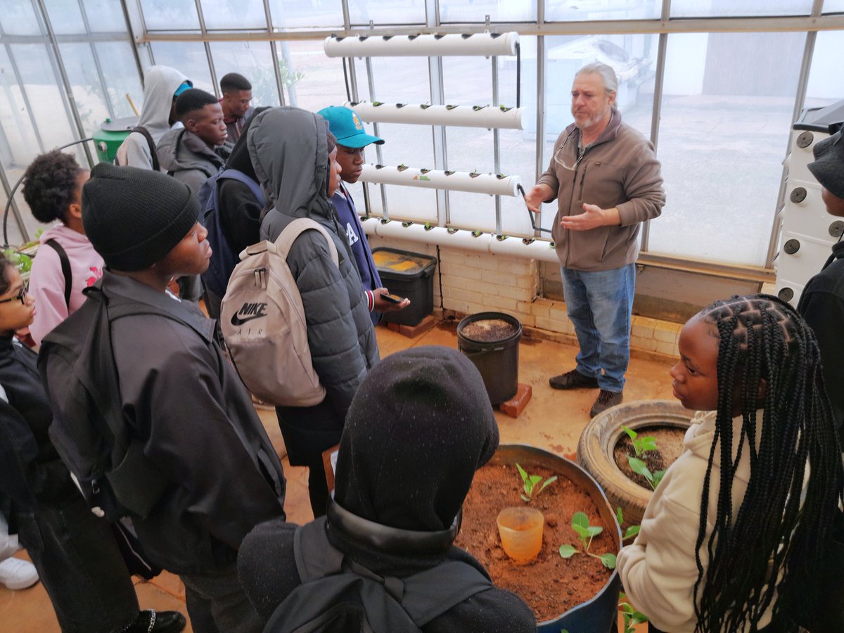 Day 3 of the YiSTEM Tour took us to UP’s Experimental Farm, where learners explored animal care, crops, soil science &amp; more.
A powerful end to an inspiring 3-day journey into STEM careers!
#YiSTEM #FutureAfrica #YouthInSTEM #AgriScience #STEMEducation #OneHealthAsk