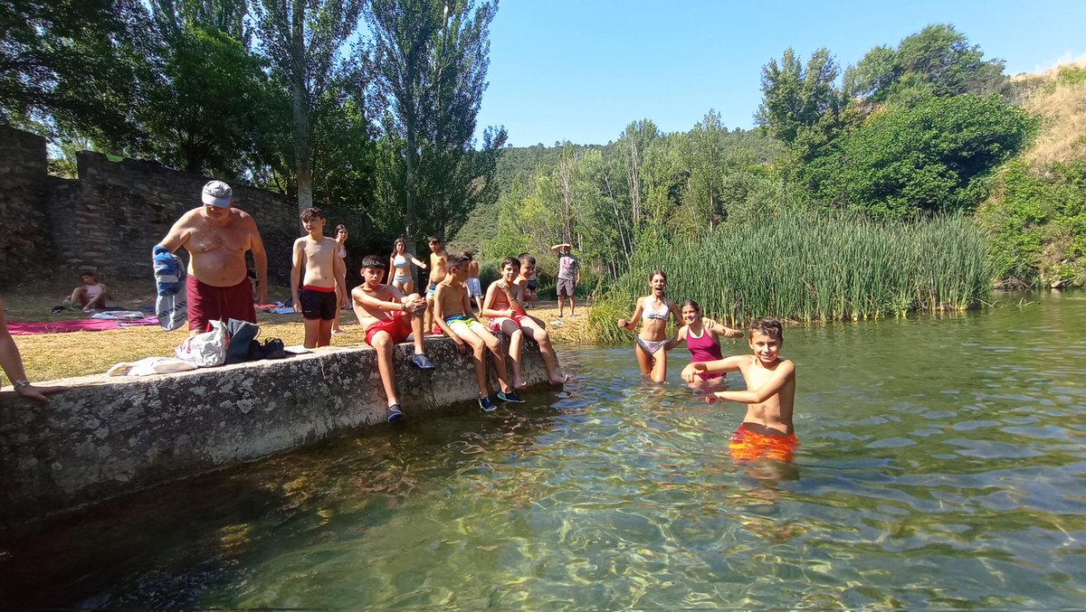 Dia de río por Priego con los chicos del #JuvenilI