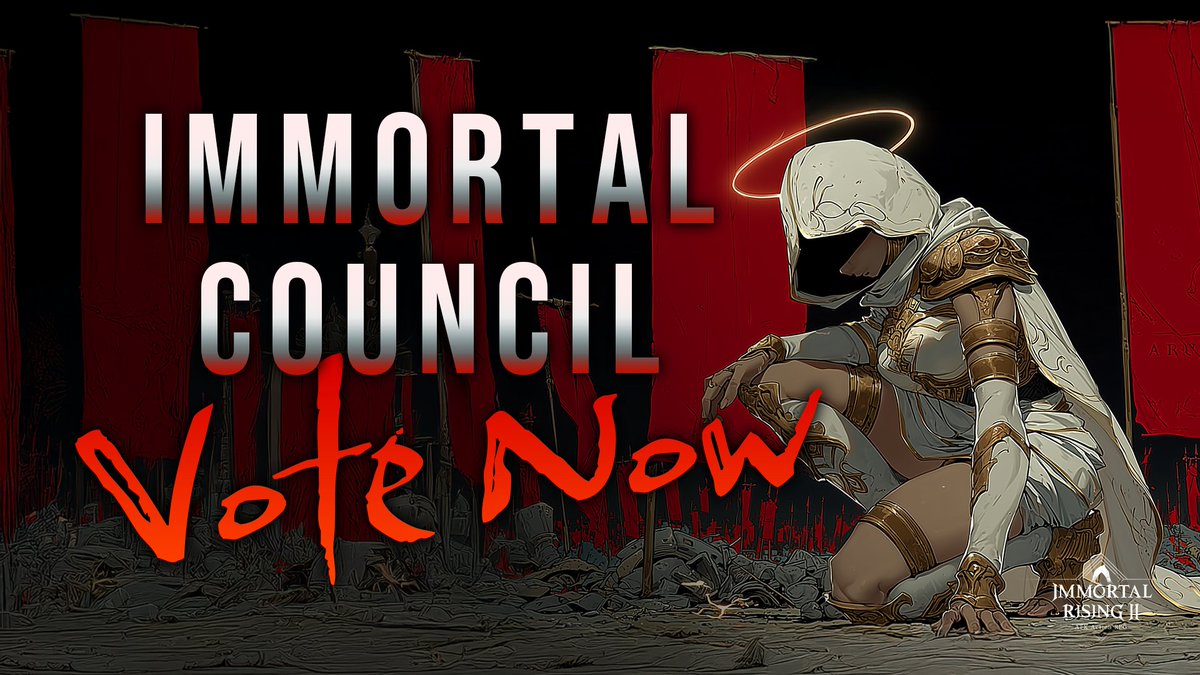 immortalrising2's tweet image. ⚖️ The time has come. 🔥 Infernals. ⚡ Celestials.
Your fate lies in the hands of the people.
🗳️ Faction Voting has begun in Immortal Rising 2.
Vote for your Council. Choose your leader.
Shape the future of your faction.
#ImmortalRising2 #FactionWars #VoteNow