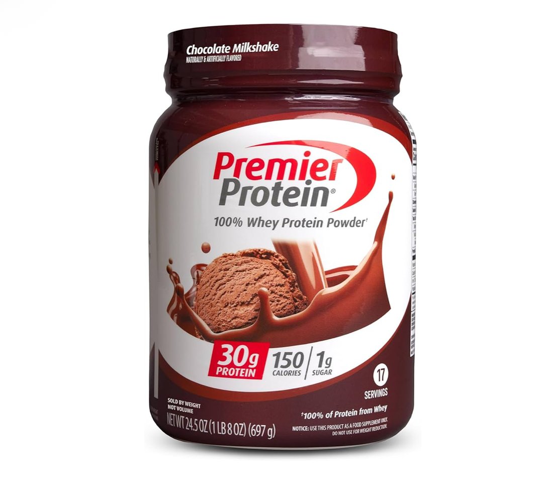 nextgendeals's tweet photo. $16.xx  s&amp;s (reg $27.xx)
Premier Protein Powder, Chocolate Milkshake, 30g Protein, 1g Sugar, 100% Whey Protein, Keto Friendly, No Soy Ingredients, Gluten Free, 17 Servings, 24.5 Ounce (Pack of 1)

https://t.co/Q6hZD3pUgO #ad https://t.co/GcKDVecGUk