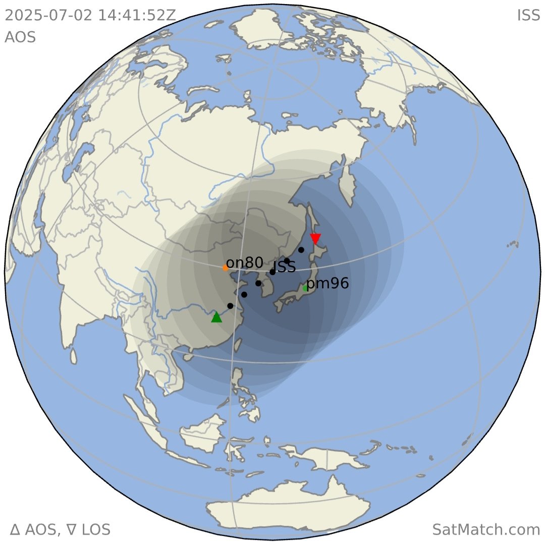 Thanks for the QSO via ARISS.
BH3MVA
JI8VAY QN12 GridNEW!
