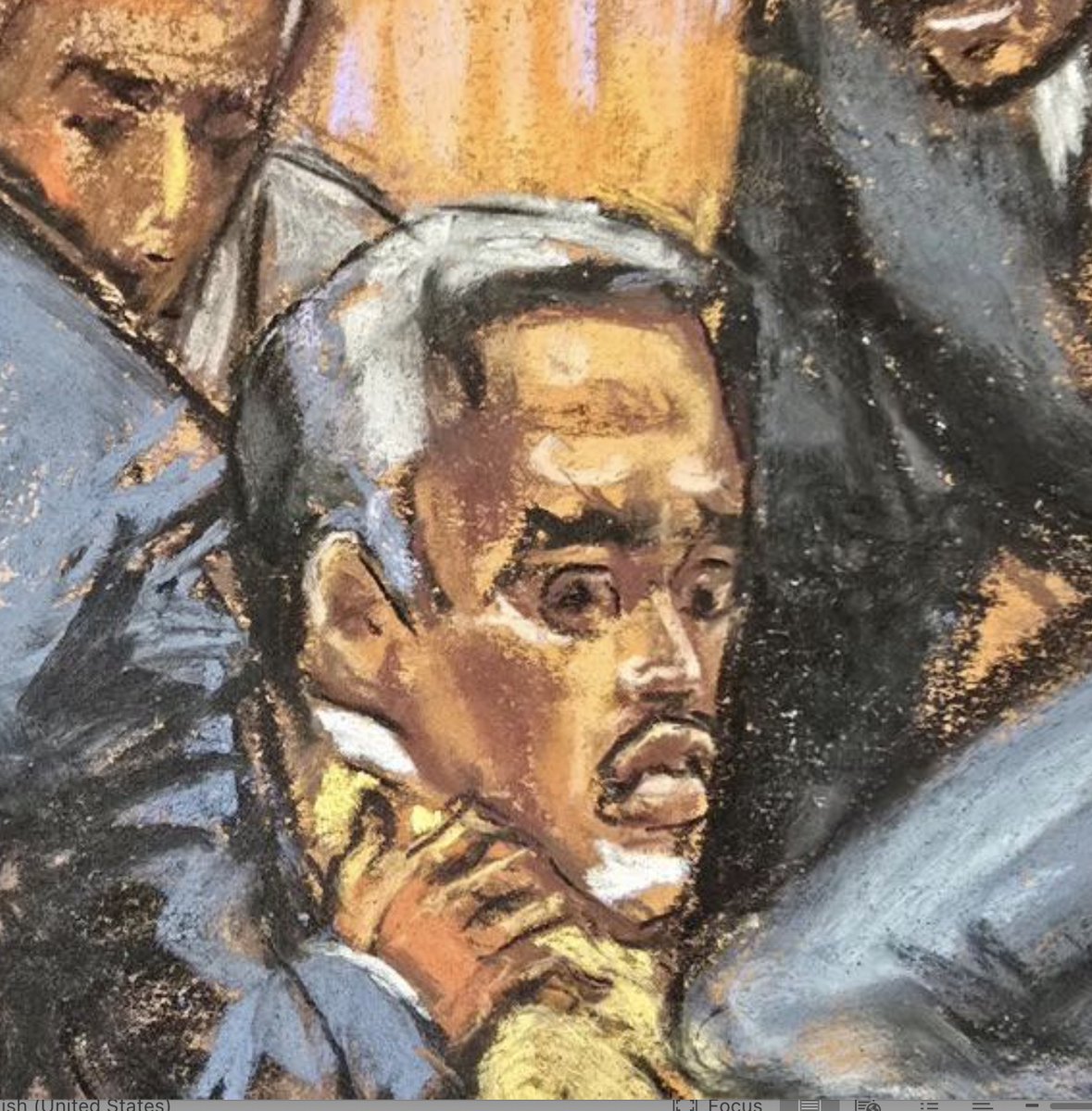 Diddy courtroom artist continues to pump out iconic work: