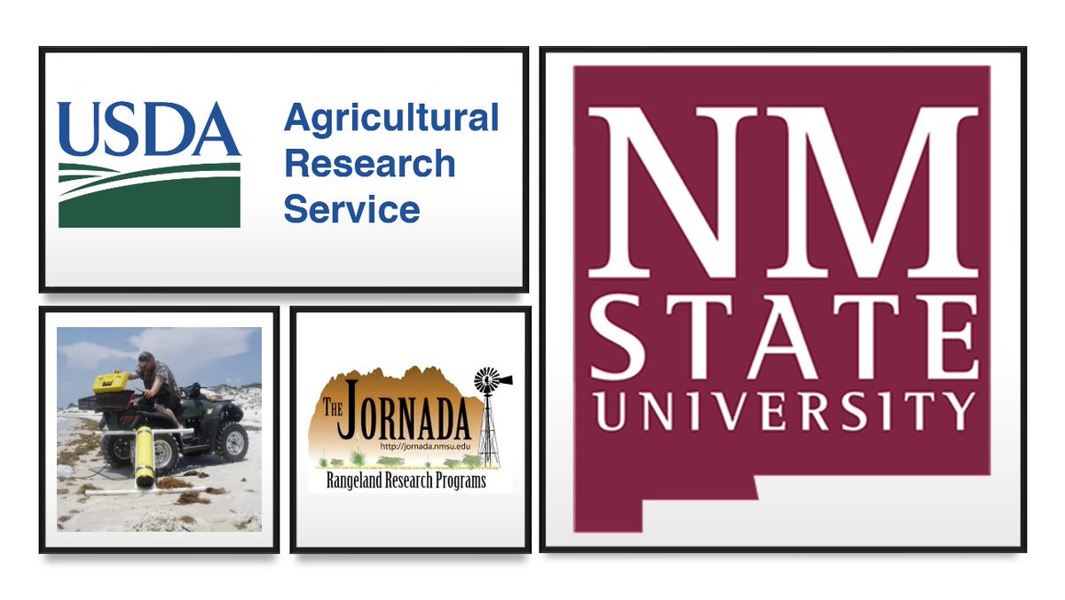 NMSUVPR's tweet photo. #NMSUResearch - Dr. Brandon L. Edwards, research assistant professor @TheJornada, is funded by @USDA_ARS to measure production on North American rangelands. @nmsu_aces @NMSUResearch @CoresNmsu https://t.co/Pp2edHRgHo