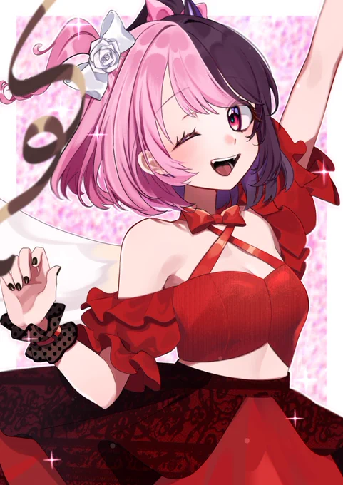 ラプ様誕生日配信衣装 #ぷるるあーと