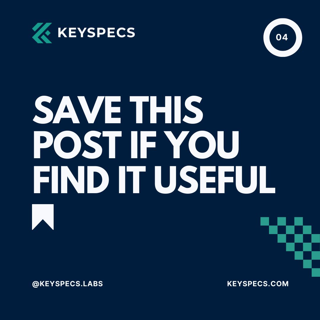 KeyspecsSolut's tweet image. Digital transformation powers both delighting customers, boosting efficiency, and cutting costs. At Keyspecs, we help businesses like yours scale up, every step of the way.

Ready to transform? Visit Keyspecs.com for insights.

#DigitalTransformation #Keyspecs