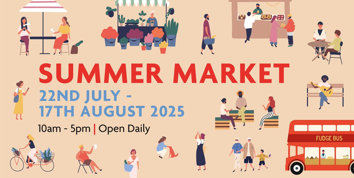 🆕 A new event "Princesshay Summer Market" has been added to the Exeter Events Calendar at:

For this and more events visit:
exeterviews.co.uk/exeter-events.…

#exeter #devon #devonevents #exeterevents   #whatsonexeter #princesshay  #market