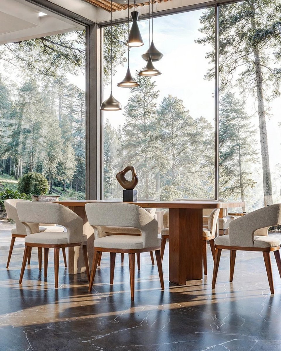 Moderna yemek odası, gösterişsiz ihtişamın karşılığı.
Ne fazla, ne eksik…✨

Tam kararında bir stil, tam da evinizin merkezinde.

#Doğtaş #EvimdeDoğtaşZevki #ModernaYemekOdası