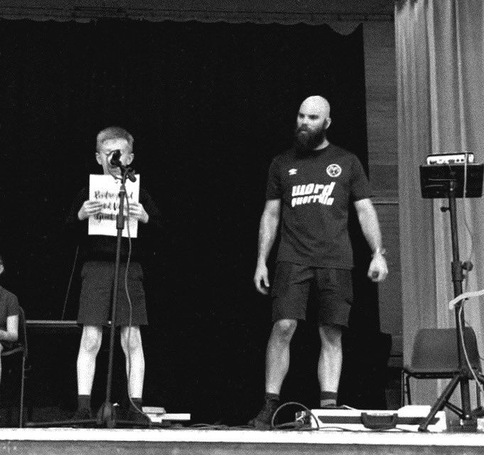 A few weeks back, I worked with a number of schools in Lancashire, developing poetry around the theme of positivity. Last night, the schools came together and some of the young poets shared their work. Poetry needs to come alive, spoken off the page! Respect to all the poets.