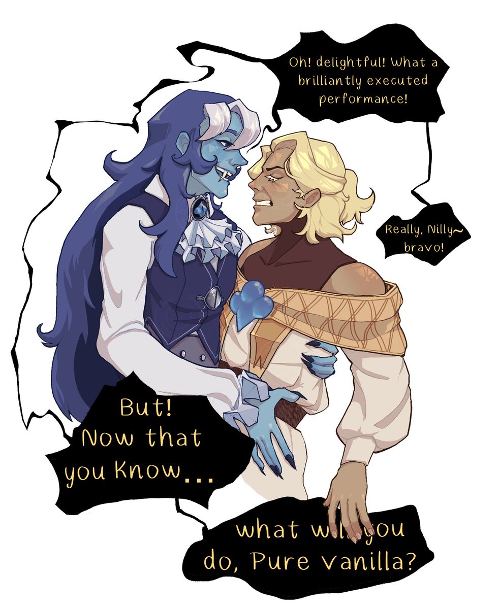 ORBITUART's tweet photo. First attack of the year! @coconaoki I’m obsessed with your designs for these two. This may be the first time I’ve drawn them, but it will not be the last.
#artfight2025 #shadowvanilla #pureshadow #jampire #cookierunkingdomfanart #crk #cookierunkingdom https://t.co/t8rU33Bsn2