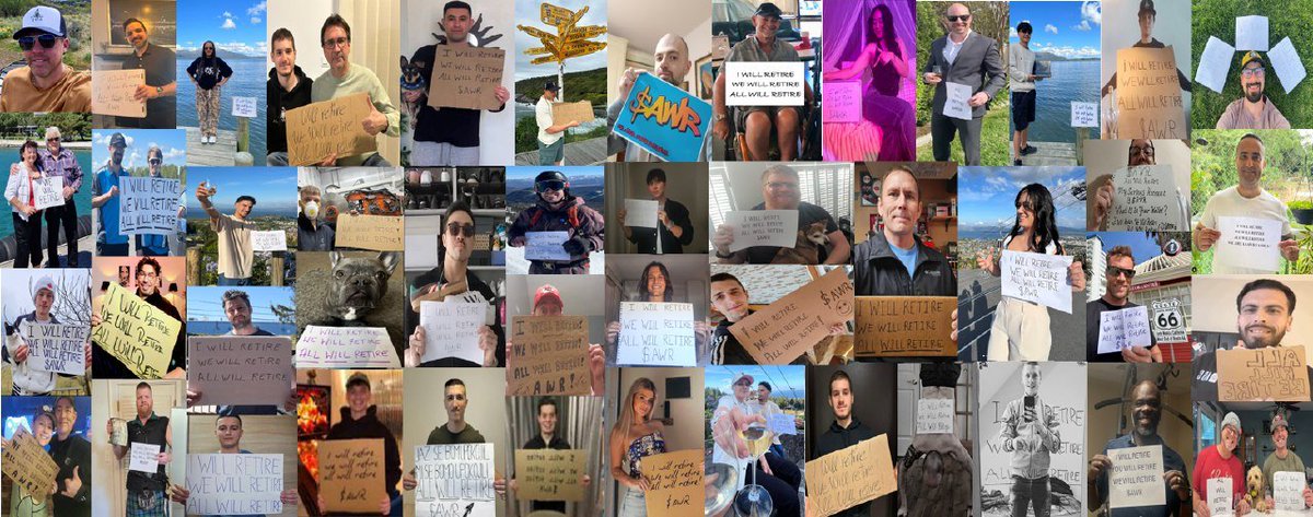 Benpeeters17's tweet photo. @HrovatMaj64261 @allwillretire @bruca @CoinTalkCEO @MichaelSuppo @ApeMP5 @SolanaInsights_ @binance @Bybit_Official Awesome video! Thank you That is the passion All will retire family has #AWR 🙌 https://t.co/T3ORuTGk2P