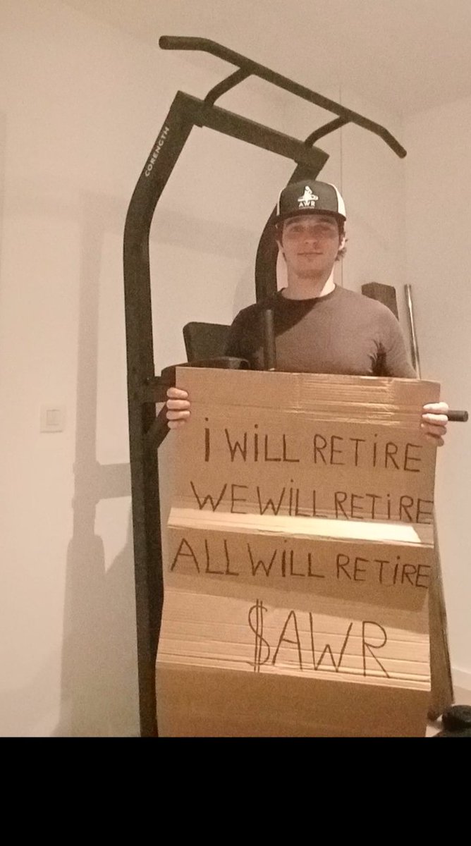 Benpeeters17's tweet photo. @HrovatMaj64261 @allwillretire @bruca @CoinTalkCEO @MichaelSuppo @ApeMP5 @SolanaInsights_ @binance @Bybit_Official Awesome video! Thank you That is the passion All will retire family has #AWR 🙌 https://t.co/T3ORuTGk2P