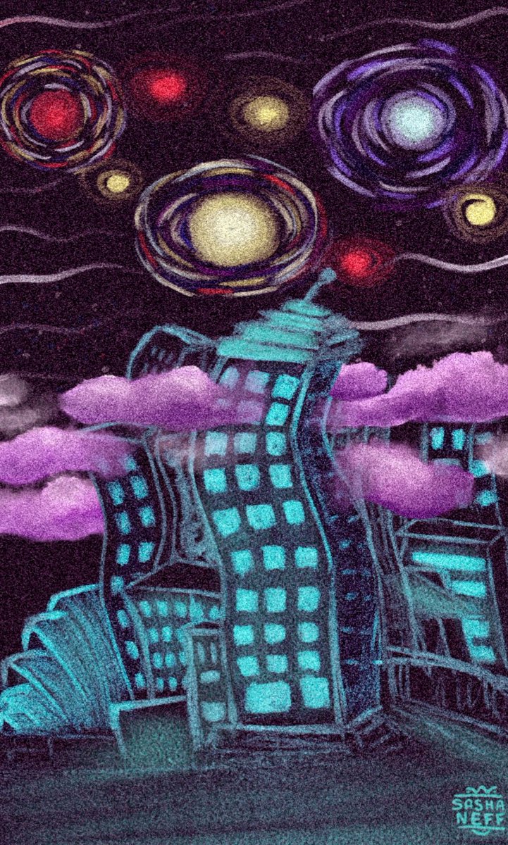 LeeMcCarthyArt's tweet image. I have just collected "the city" @objktcom by @SashaNeff Thank you for sharing your amazing work in the🔳 MCC🟧