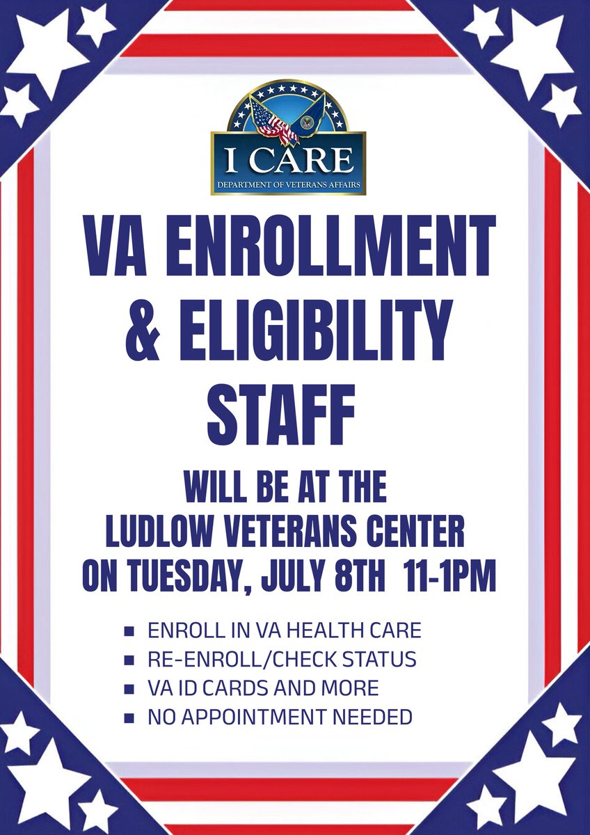 Ludlow Veterans Services tweet media