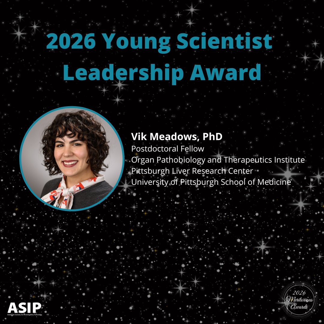 The 2026 recipient of the Young Scientist Leadership Award is Dr. Vik Meadows, a Postdoctoral Fellow in the Organ Pathobiology and Therapeutics Institute <a href="/PLRC_PittLiver/">PLRC</a> <a href="/PittDeptofMed/">PittDeptofMed</a>! Read more bit.ly/4ntlPqE #MeritoriousAwards #Leadership #Pathobiology