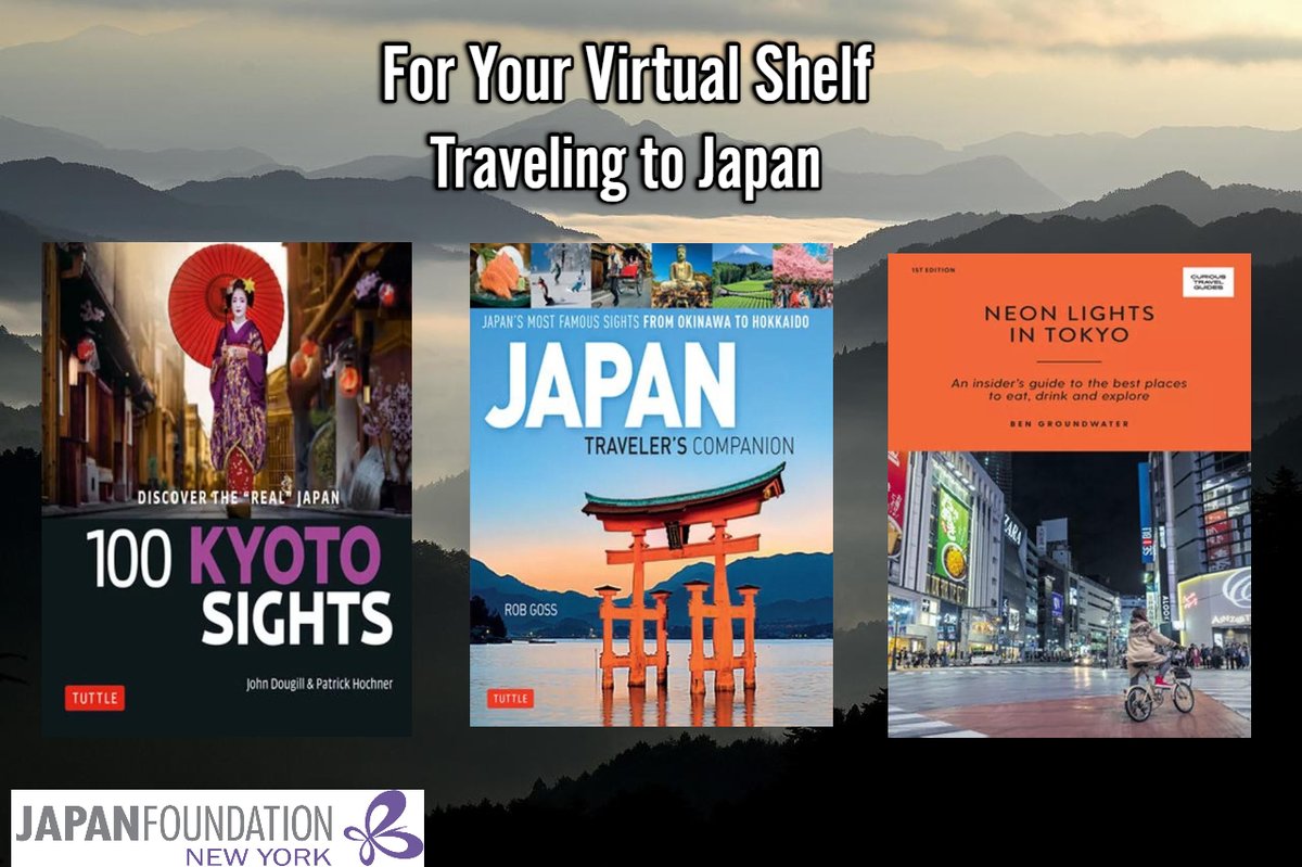 Welcome to a new edition of For Your (Virtual) Shelf! Have a trip to Japan on the horizon? Still putting together your itinerary? Our recommendations have you covered!

🗾THIS WEEK’S THEME: Traveling to Japan

📚THIS WEEK’S BOOKS:
✈ 100 Kyoto Sights by John Dougill &amp; Patrick