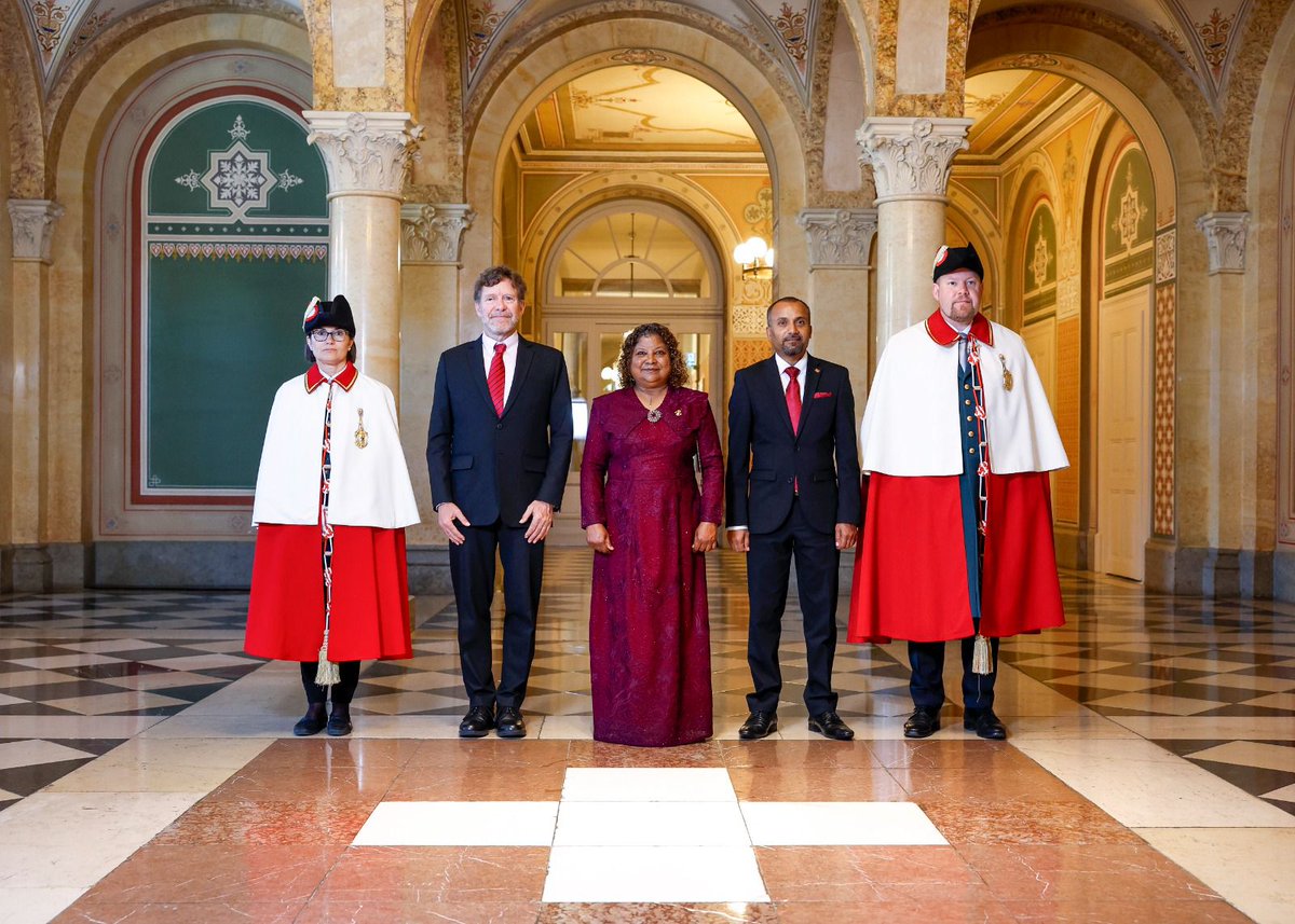 Non–Resident Ambassador of Maldives to Switzerland, Dr. Salma Rasheed presents Letter of Credence to the President of Swiss Confederation, Karin Keller-Sutter

📃 Press Release | t.ly/uFtEB