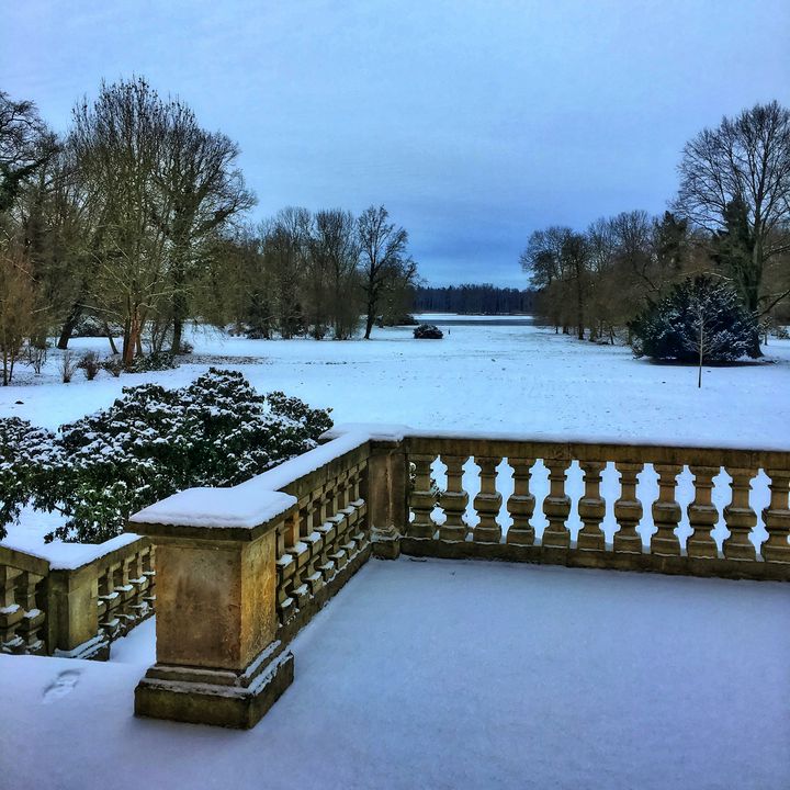 Art of the Day: "Winter Terrace". Buy at: ArtPal.com/Altiora?i=1425…