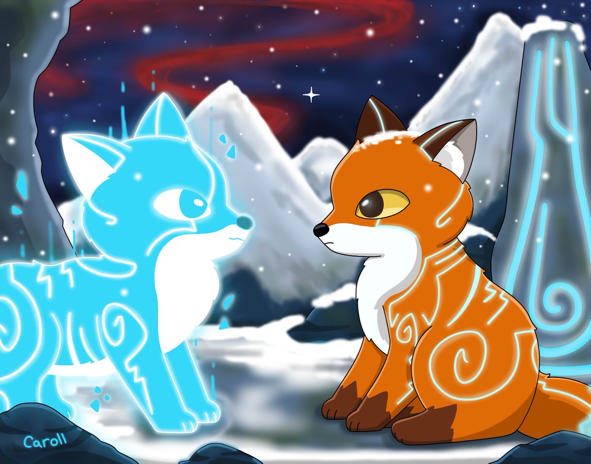 Caroltheduck's tweet image. adventure of the fox 🦊 
Spirit of the North!
