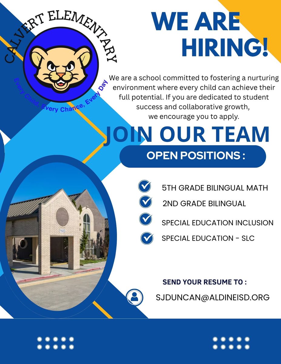 Join our Team!!