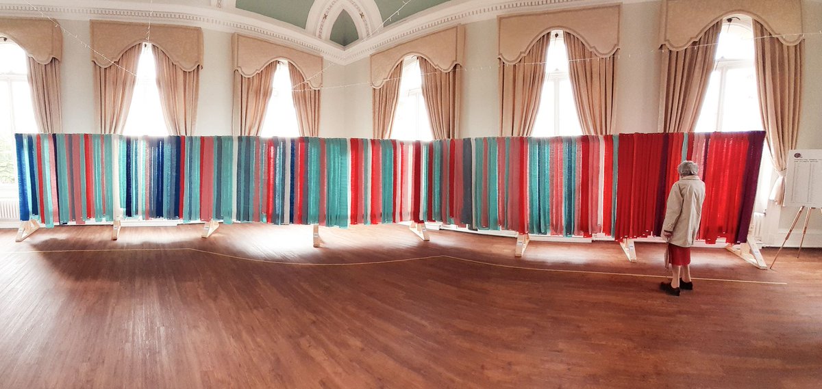 Our July cover photo comes from Fiz CP, who took part in this community Craft 4 Climate project up on display at Bradford Cathedral for the next 2 months. 173 scarves that represent climate change in Bradford since the opening of Salts Mill in 1853.