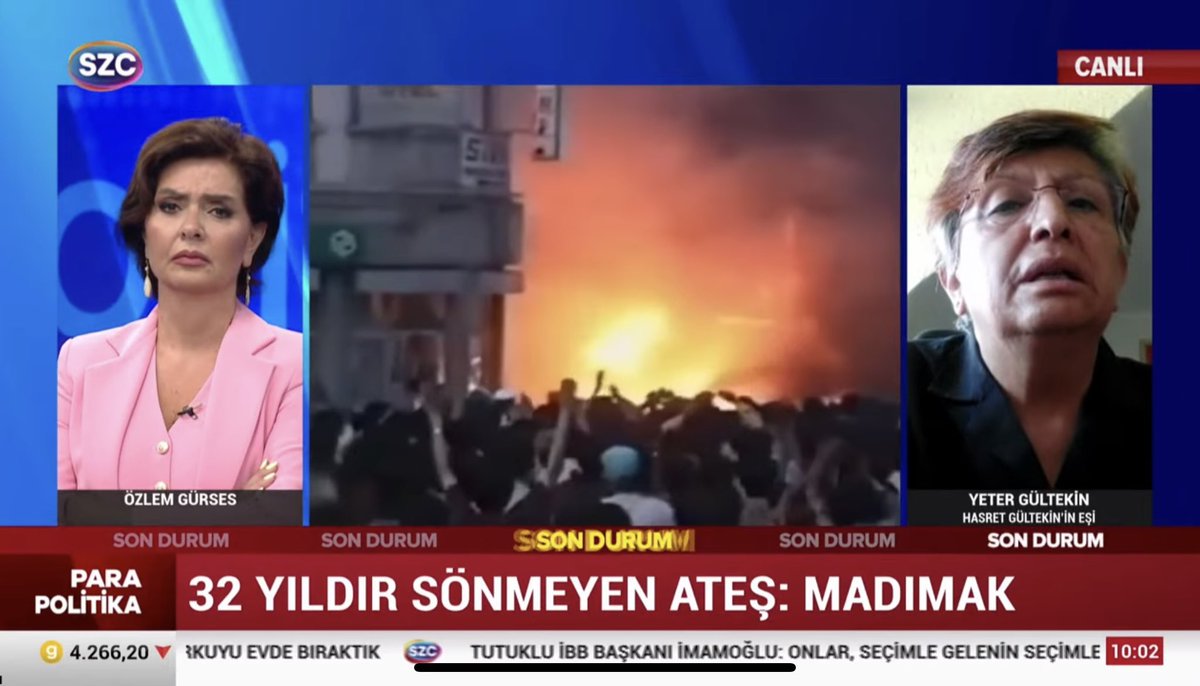 berff_in's tweet photo. Hasret Gültekin’in eşi Yeter Gültekin yayınımızda 32 yıl önce yaşanılan vahşete dair konuştu. 

Gültekin “Kalanlar da acıdan hasta… Ben kanser oldum.’ dedi. Biz yayında ağladık, sizler izlerken ekranda.

@OzlemGurses 

#2TemmuzSivasKatliamı #madımak https://t.co/bjBI9mhpxB