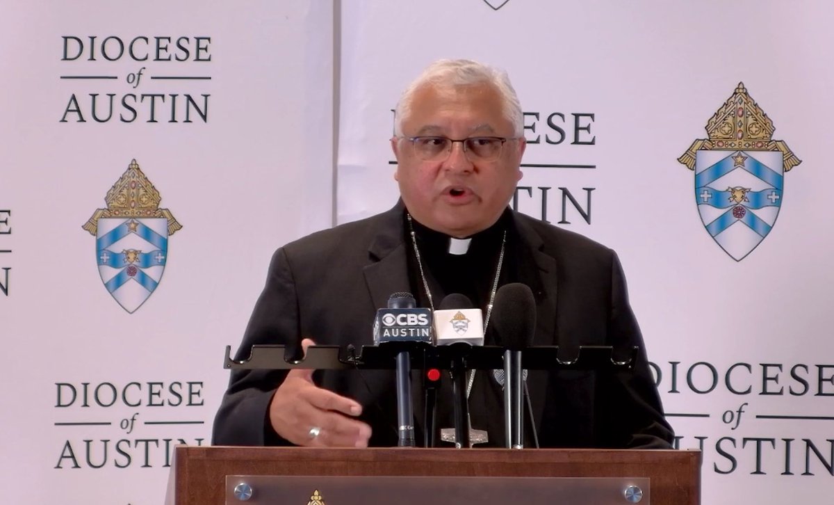 Right out of the gate, Bishop Danny Garcia appointed to Austin today: “We live in a time of great suffering and hurt…We cannot profess to be Catholic and Christian, yet see one another as enemies or strangers. The poor, the weak, those that live on the margins of society and