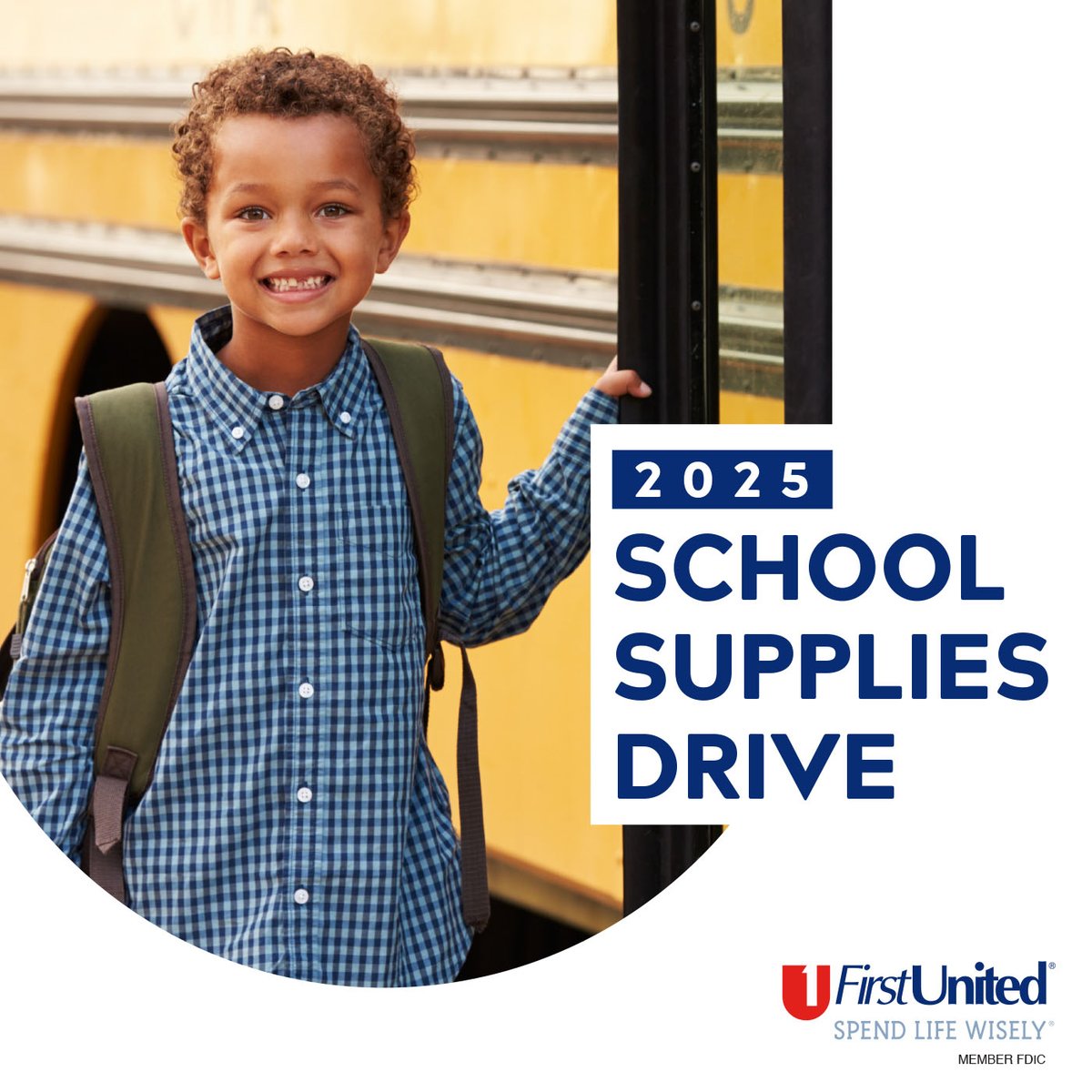 Each year teachers and parents spend hundreds of dollars of their own money on essential school supplies. Tyler Media and First United Bank have partnered to change that.  Please join us in supporting our teachers and parents by donating much-needed school supplies to the Tyler