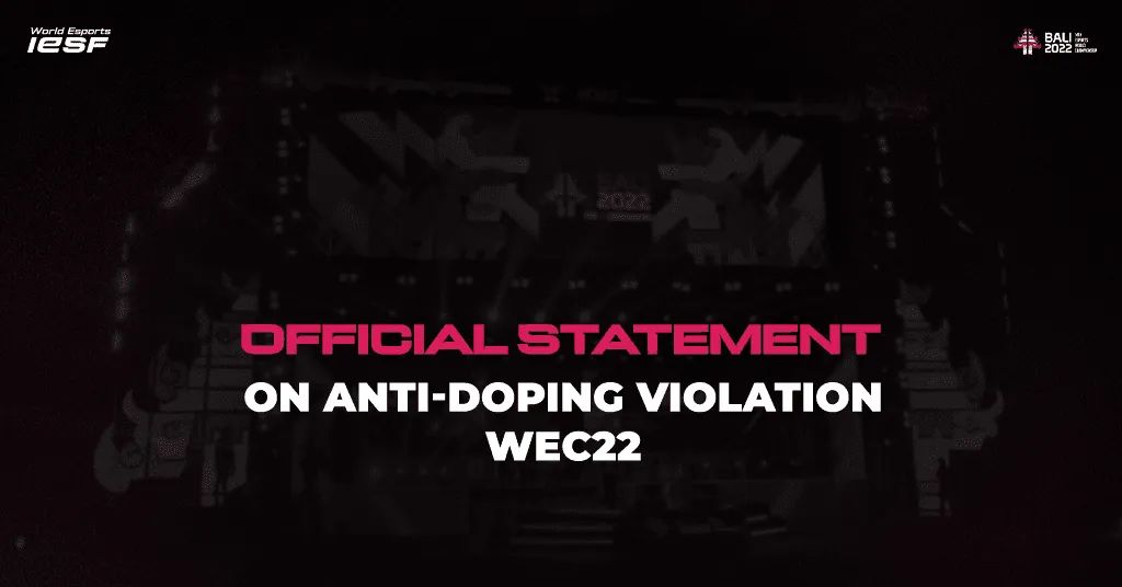 TEAdvocated's tweet image. International Sanction: The @iesf_official sanctions TEKKEN pro Arlan Ash under WODA anti-doping rules for 2022 event, @ESIC_Official says it will not enforce the ruling as the violation does not apply to esports performance:
esportsadvocate.net/2025/07/iesf-s…